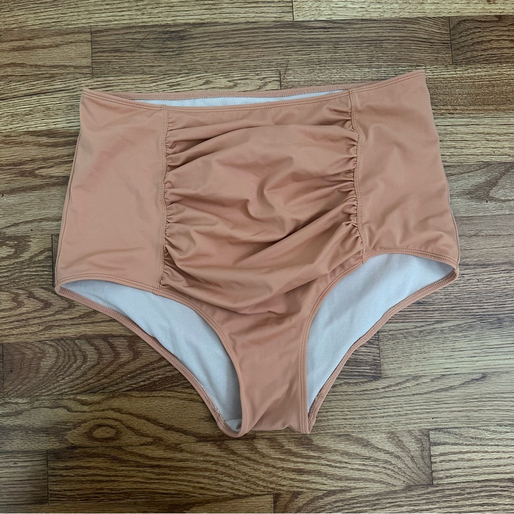 Kortni Jeane Women's Swim Bottoms in Peach